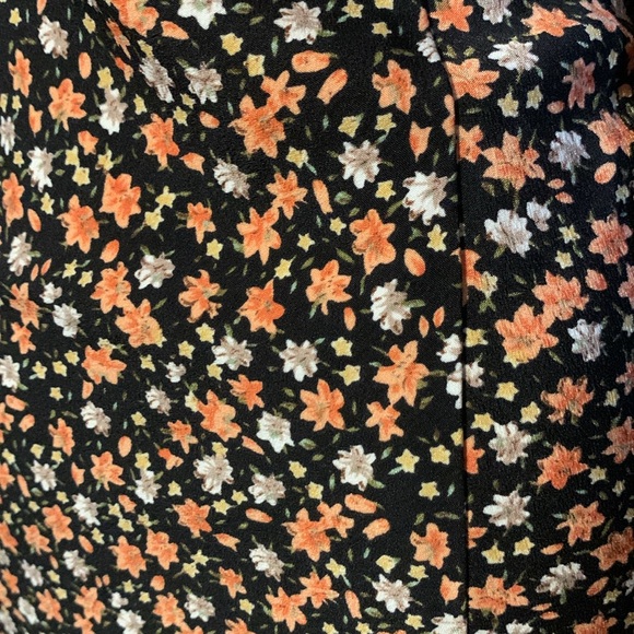 SOLAI The Label Floral Midi Dress.  Sz M - Picture 5 of 6